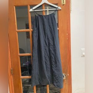 StorQ Silk midi slip maternity dress